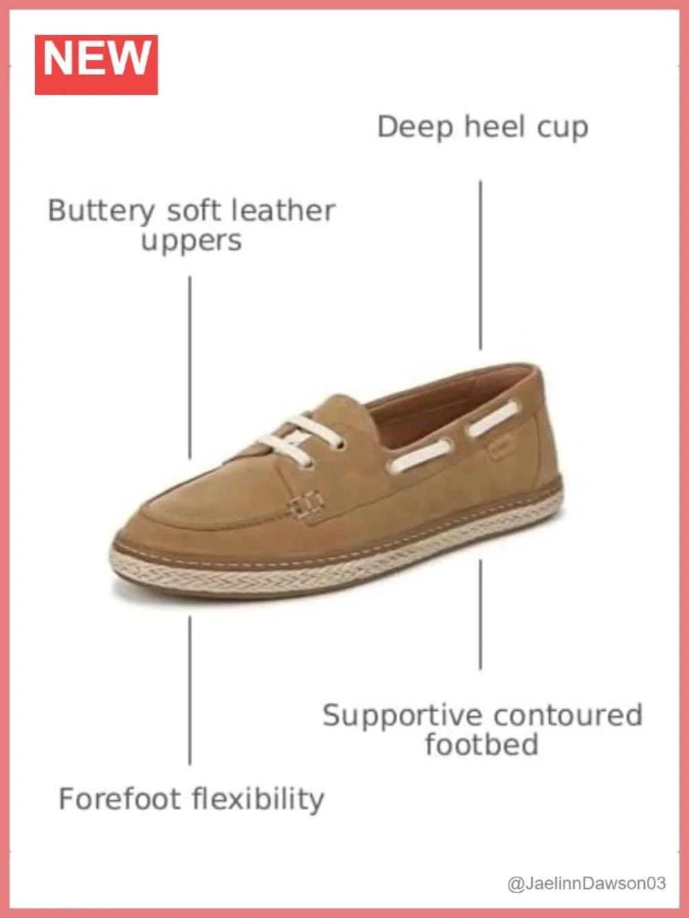 Vionic Bay Women's Boat Shoes Suede Arch Support Casual Lace-Up Flats
